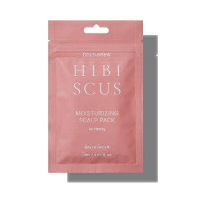 Cold Brew Hibiscus Moisturizing Scalp Pack W/Honey