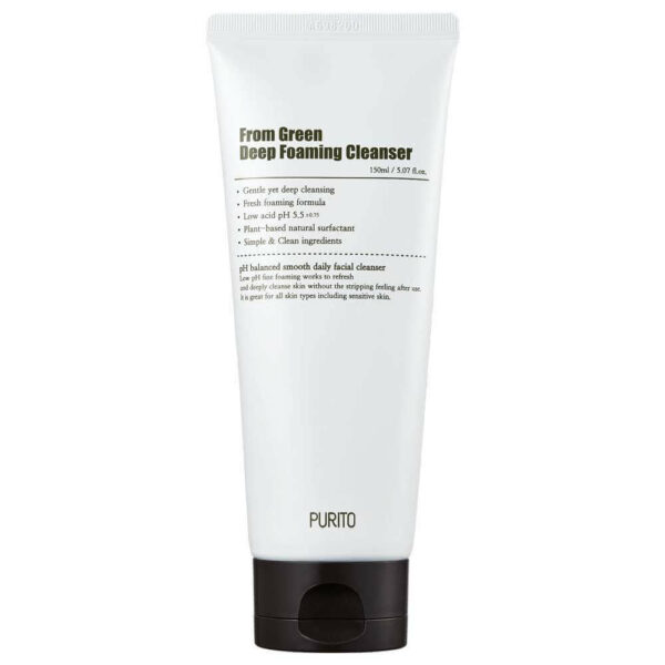 PURITO From Green Deep Foaming Cleanser – 150 ml