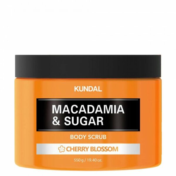 KUNDAL Macadamia & Sugar Body Scrub – 550 g