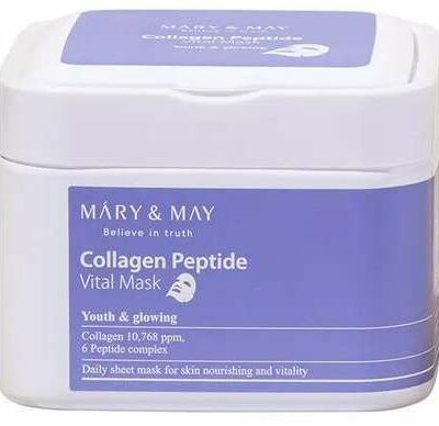 MARY&MAY Collagen Peptide Vital Mask 30pc