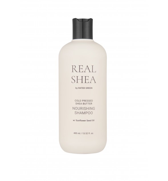 REAL SHEA BUTTER NOURISHING SHAMPOO – 400 ml