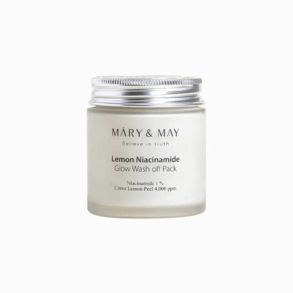 MARY & MAY LEMON NIACIDE GLOW WASH OFF PACK — 125 гр
